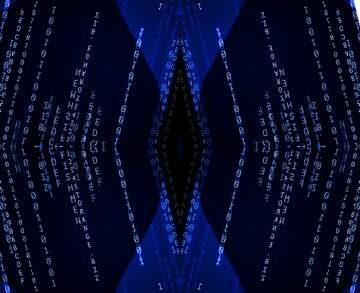 FX №268662 Digital Matrix Patterns: Exploring the Depths of Binary Art