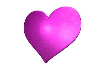 FX №268458 Vibrant Pink Heart: A Symbol of Love and Passion in Art