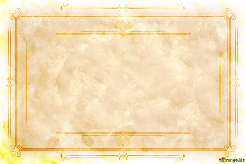 Elegant Vintage Frame with Soft Watercolor Texturing for Stylish Designs №29138