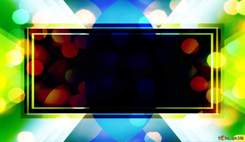 Vibrant Abstract Background with Colorful Bokeh Effects №54784