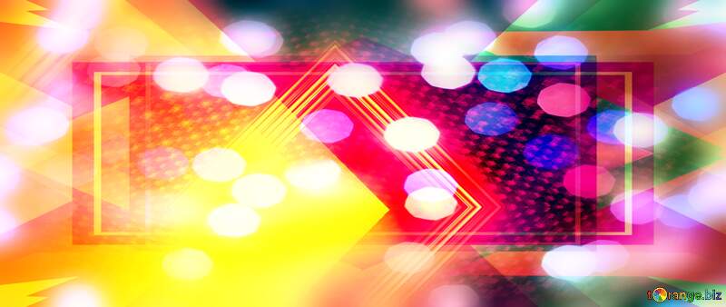 Vibrant Abstract Light Patterns: A Colorful Explosion of Bokeh and Energy №54832