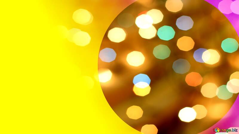 Vibrant Bokeh Burst: A Colorful Abstract Display of Light and Energy №54784