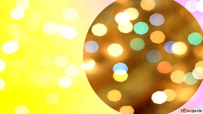 Vibrant Bokeh Lights: A Captivating Dance of Color and Light №54784