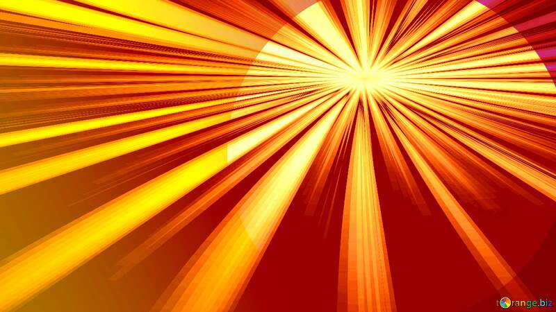 Vibrant Golden Rays Burst - Dynamic Abstract Artwork №54784