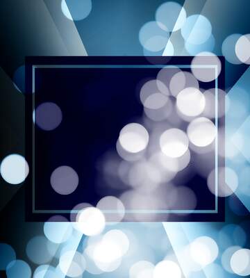 FX №269176 Elegant Blue Bokeh Background with Dynamic Light Effects