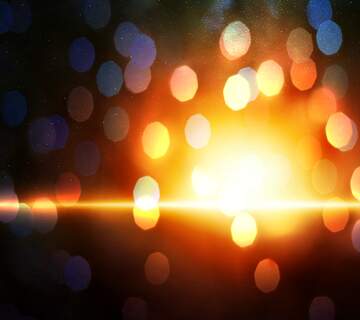 FX №269153 Radiant Burst of Colorful Bokeh: A Stunning Visual Experience