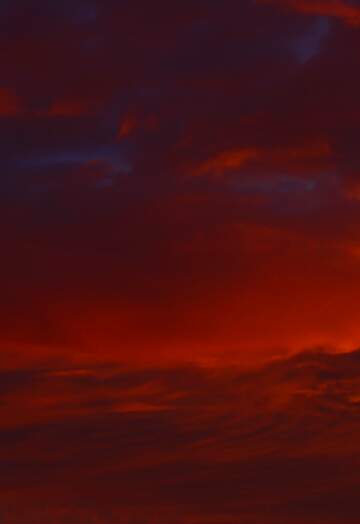 FX №269199 Stunning Sunset Over Mountains with Fiery Sky