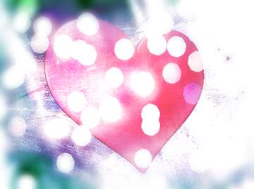 FX №269040 Vibrant Heart with Sparkling Lights - Love and Emotion Illustration