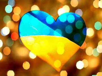 FX №269030 Vibrant Heart of Ukraine: A Symbol of Resilience and Hope