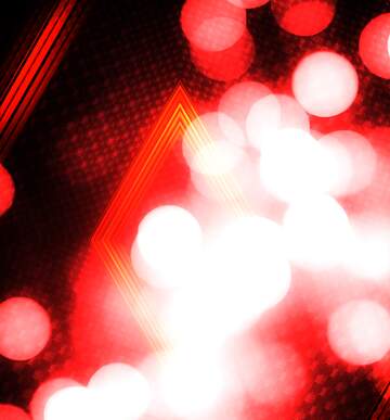 FX №269179 Vibrant Red Abstract Art with Dynamic Shapes and Bokeh Effects