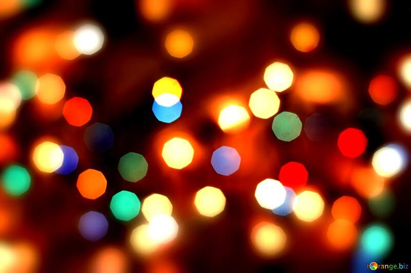 Vibrant Bokeh Lights Capturing the Essence of Festivity and Joy №24617