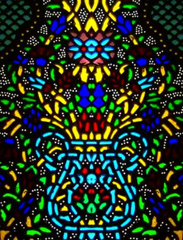 FX №27846 Stained glass window