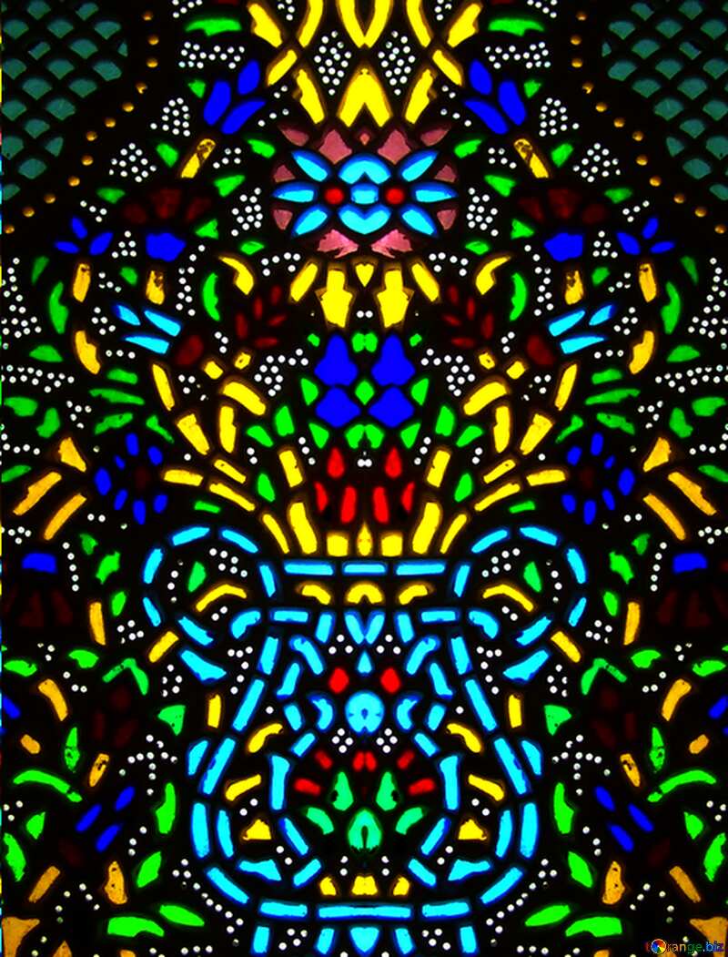 Stained glass window №21750