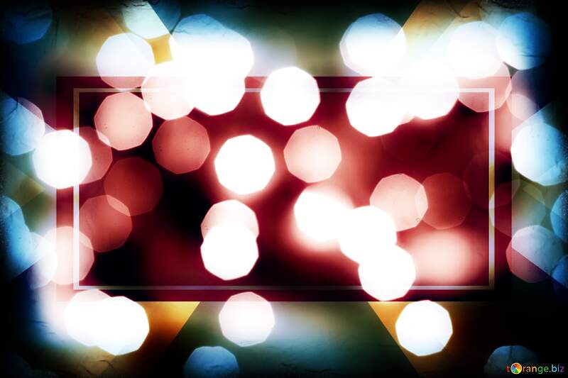 Colorful Bokeh Lights Abstract Background for Artistic Designs №24618