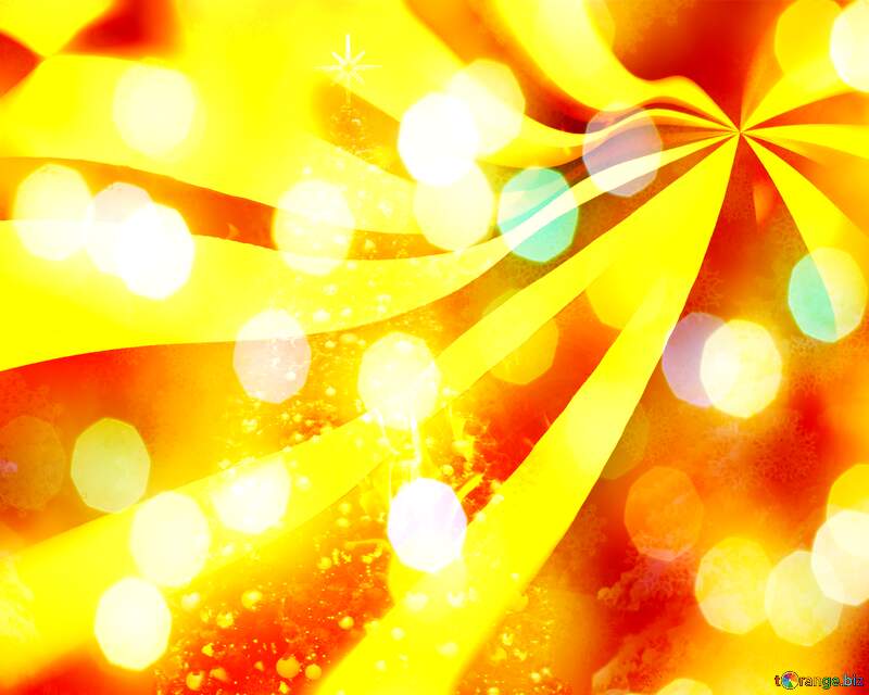 Vibrant Spirals of Gold and Light: A Stunning Abstract Art Piece №40739