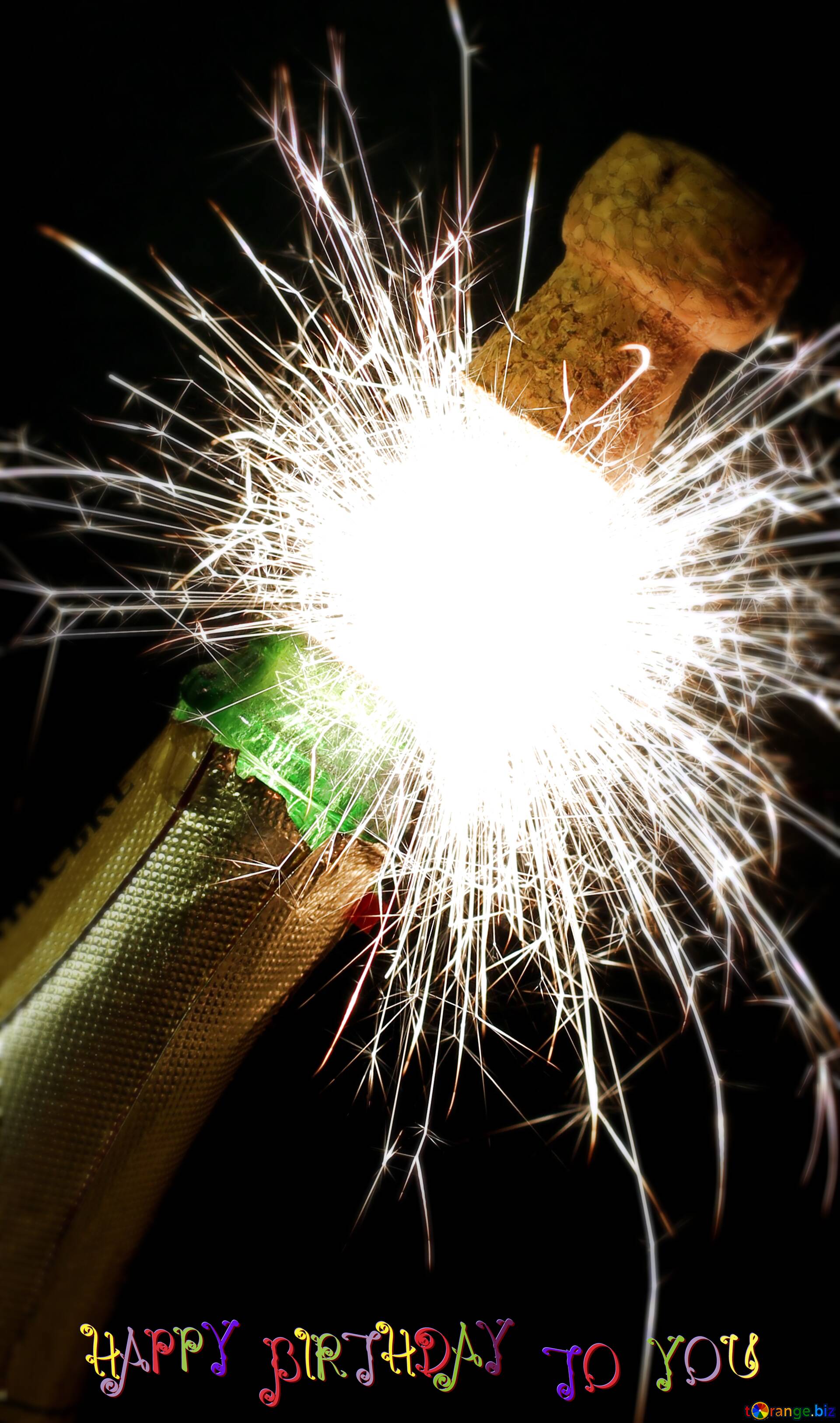 フリー画像をダウンロード Champagne With Sparks Cork Happy Birthday 帰属とライセンス 無料フォトバンクtorange Biz 効果