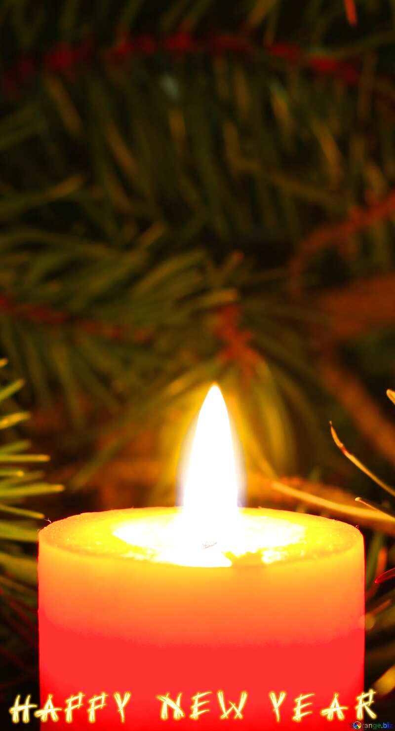 Download free picture happy new year candle on CC-BY License ~ Free