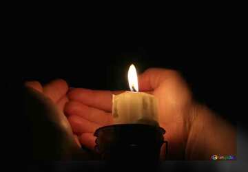 FX №3374 candle flame hands