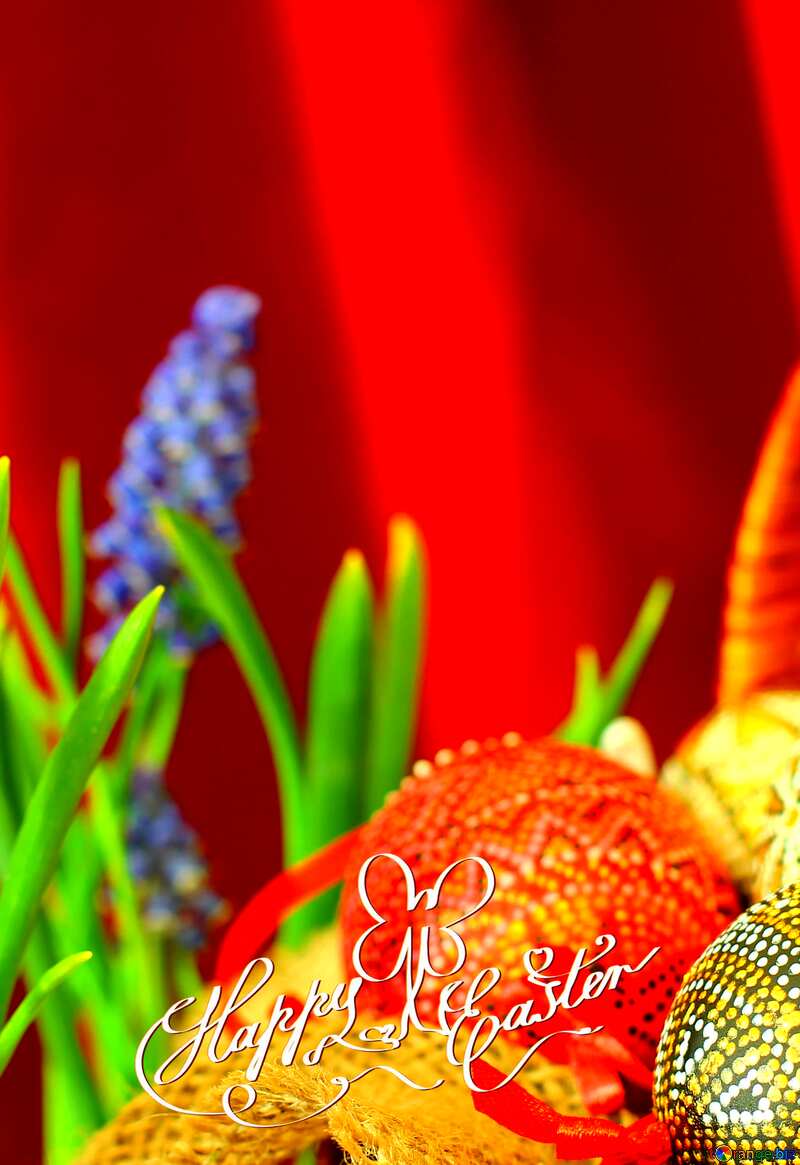 Background for Easter happy card №29766