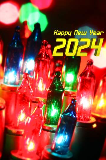 FX №38259 2024 happy New year background