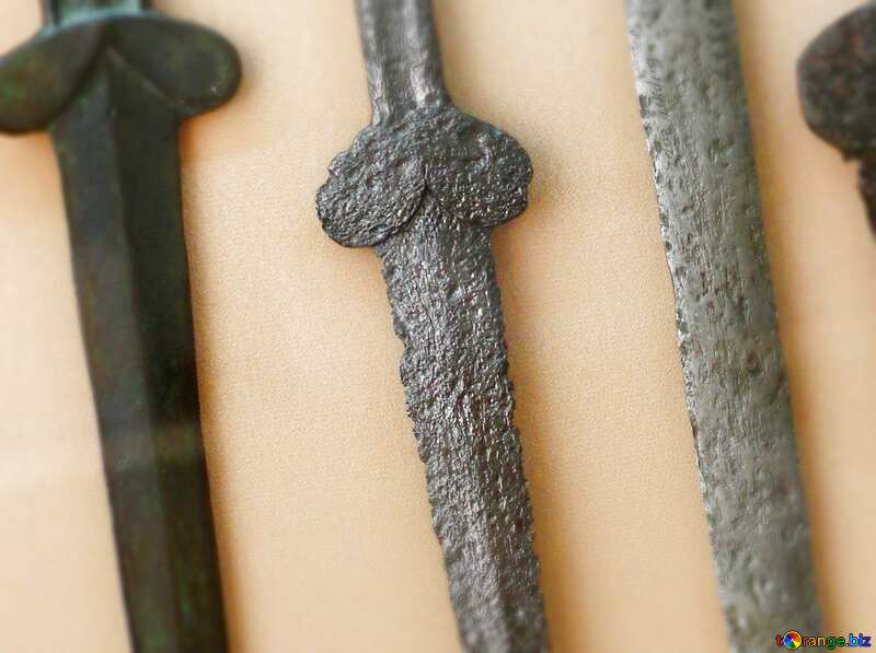 Ancient swords fragment №43892