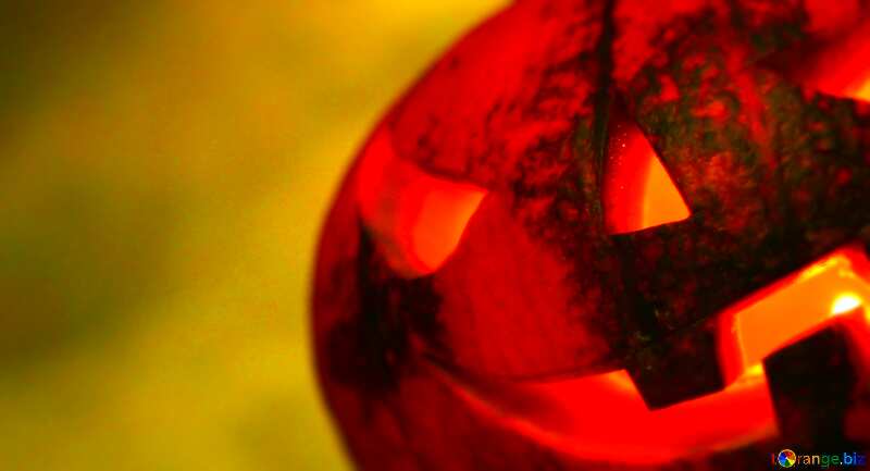  Halloween pumpkin background №46173