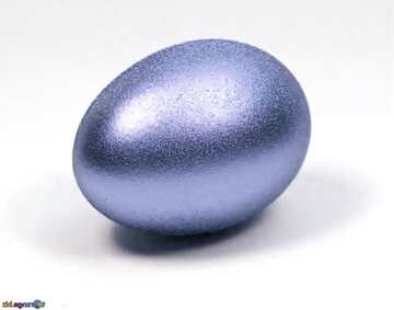 FX №4713 Cyan color. Egg  of the  Gold.