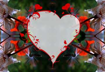 FX №4279 Frame heart