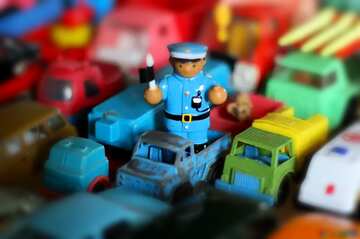 FX №4974 Toy traffic police