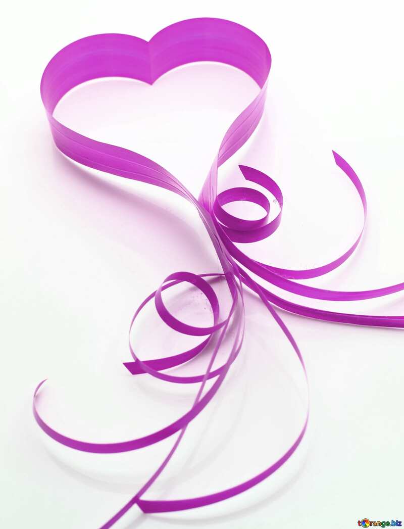 Purple color. Valentine. №16341
