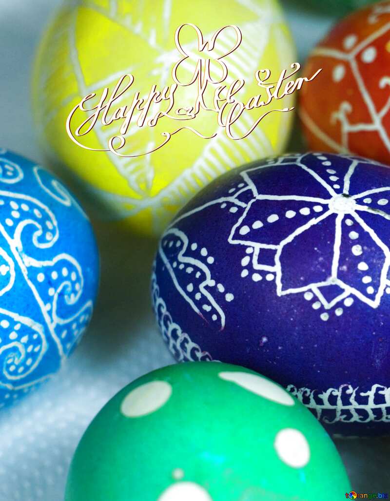 Easter eggs colors №12281