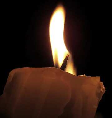 FX №47772 Candle close up