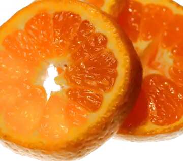 FX №48070 Sliced ​​tangerine