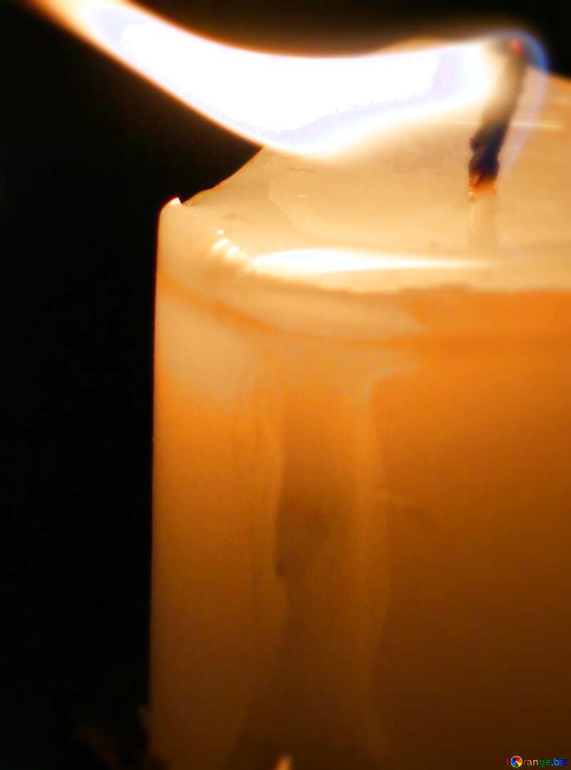 candle blur frame fragment №18133