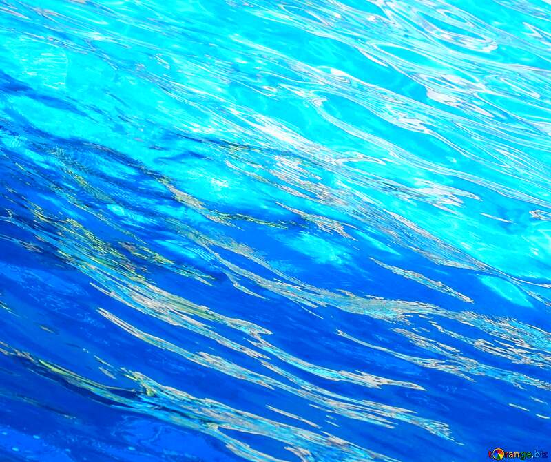  Deep blue  water №25294