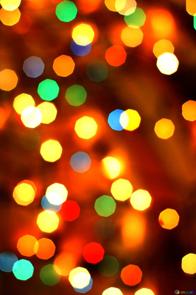 Christmas lights background №24617