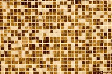 FX №5197 Beige color. Texture.Blue mosaic tiles in the bath..