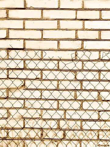 FX №5156 Texture white brick wall