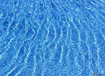 FX №5778 The best image. The texture of the water in the pool.