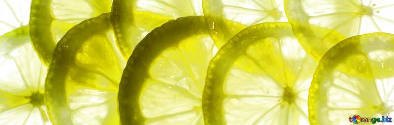 Cover. Sliced ​​lemon. №18322