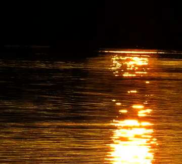 FX №52898 reflection of the sun on water