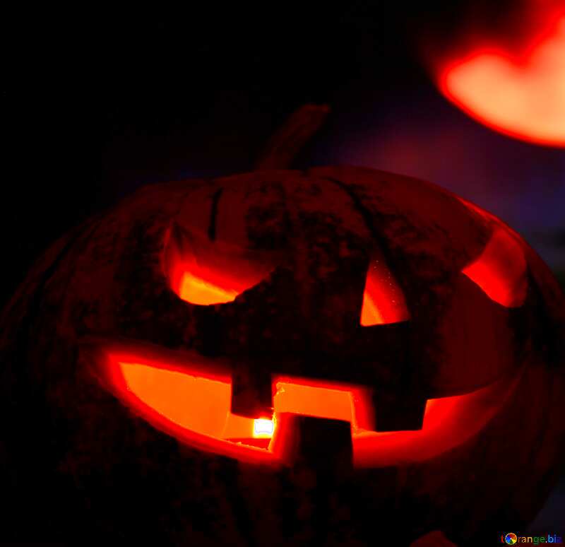 Halloween pumpkin background №46161