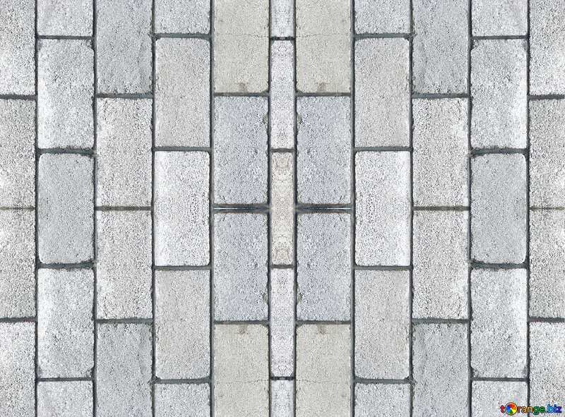 The wall of concrete blocks.texture. pattern №5320