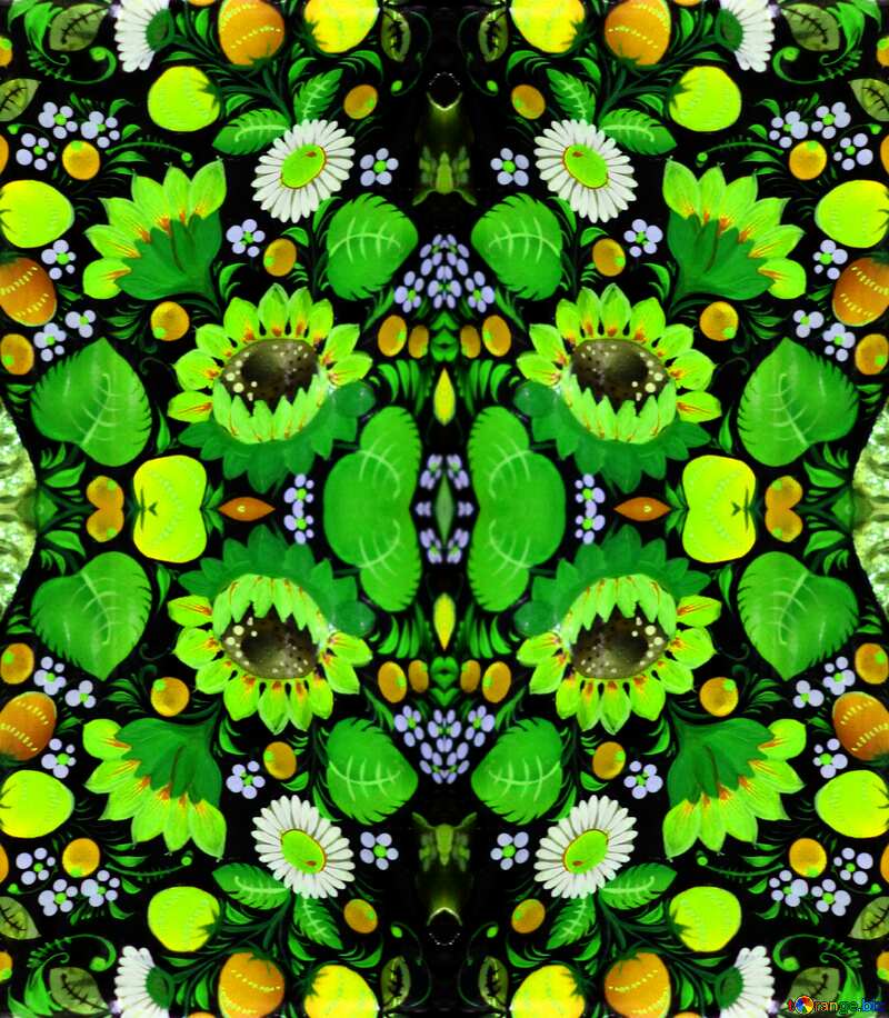 pattern flowers background №47216