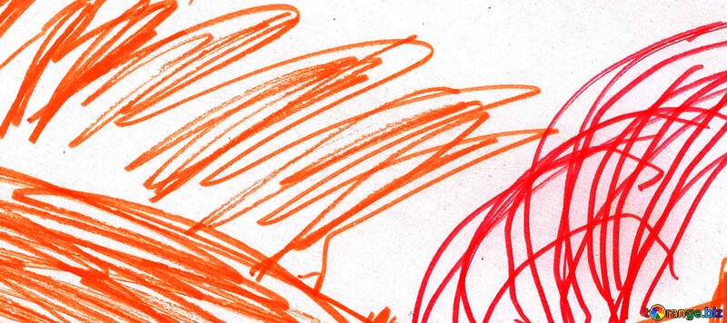 Abdeckung. Pegasus Einhorn.Kinder zeichnen.. №18683