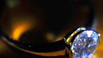 FX №6536 Abdeckung. Gold-Diamant-ring.