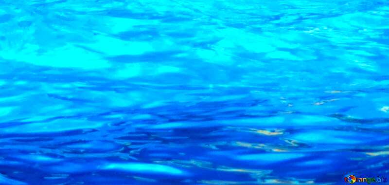  Water blue vivid colours №25211