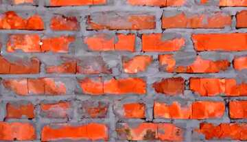 FX №63589 Abdeckung. Eine Mauer aus rotem Backstein Textur.