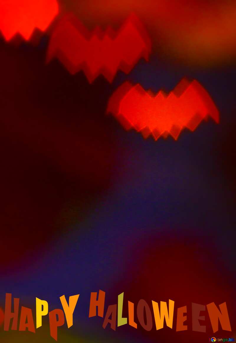  halloween Blurred background №35508