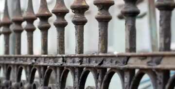 FX №68999 Forged old fence